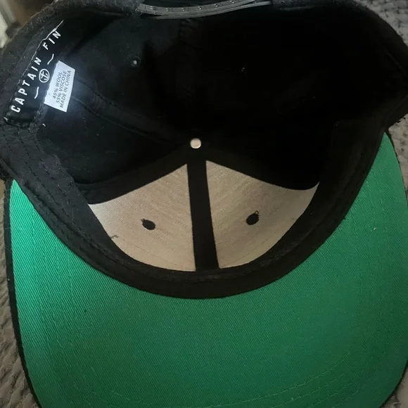 Captain Finn Black CAPTAIN Hat - Picture 2 of 3